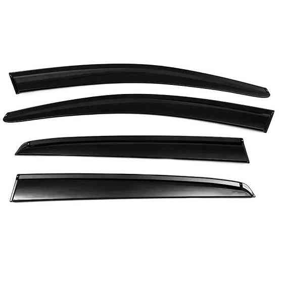 Дефлектори вікон (вітровики) Volkswagen Golf V / VI 2003-2013, 4шт, SunPlex, хетчбек, на скотчі Київ