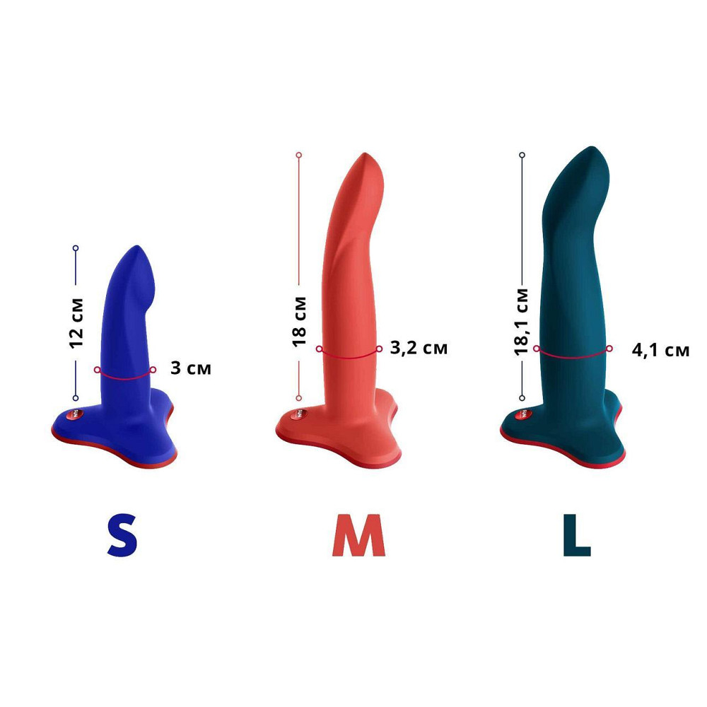 Фаллоимитатор Fun Factory LIMBA FLEX S, синий, гибкий, с эффектом памяти, подходит для точки G Sex Aura Киев - изображение 10