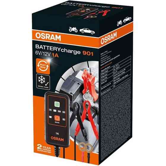 Osram OEBCS901 – зарядное устройство для автомобильных аккумуляторов Ковель