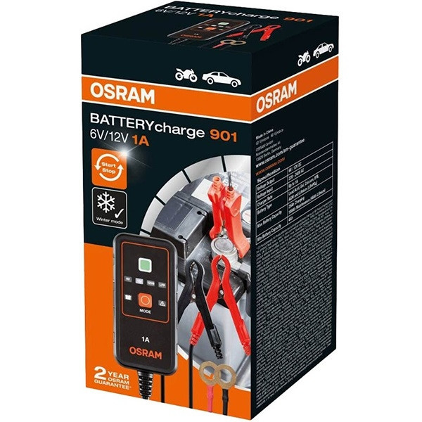 Osram OEBCS901 – зарядное устройство для автомобильных аккумуляторов Ковель - изображение 1