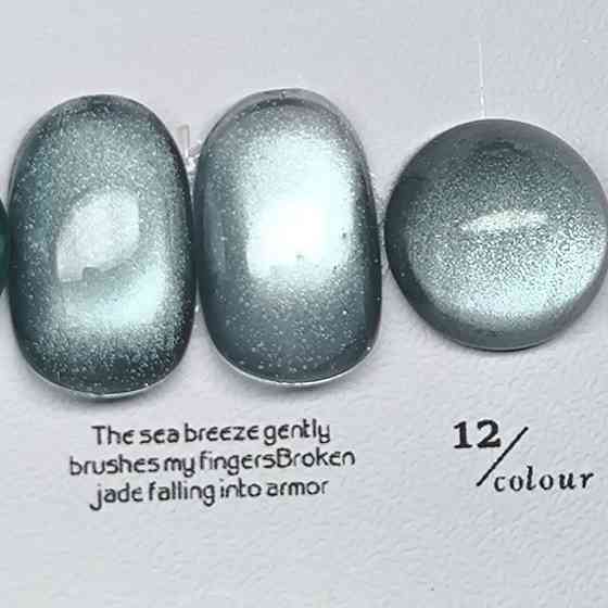 Гель-лак для нігтів котяче око Bee Nails Aurora 12 Cat Eye 8мл Херсон