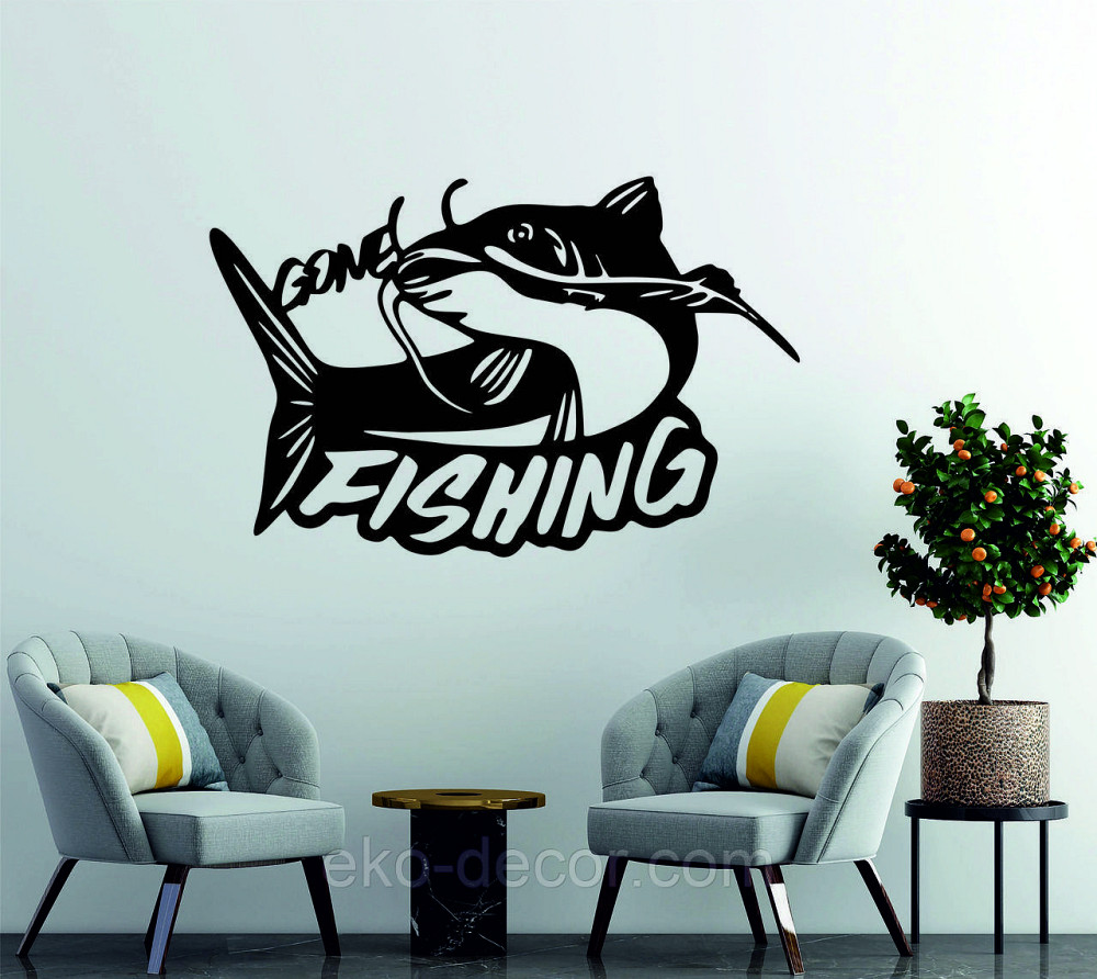 Декоративне настінне Панно «Рибалка», Декор на стіну Київ - фото 5