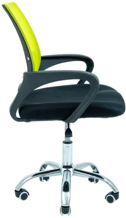 Офісне Крісло Керівника Richman Spider Сітка Чорно-салатовий Київ