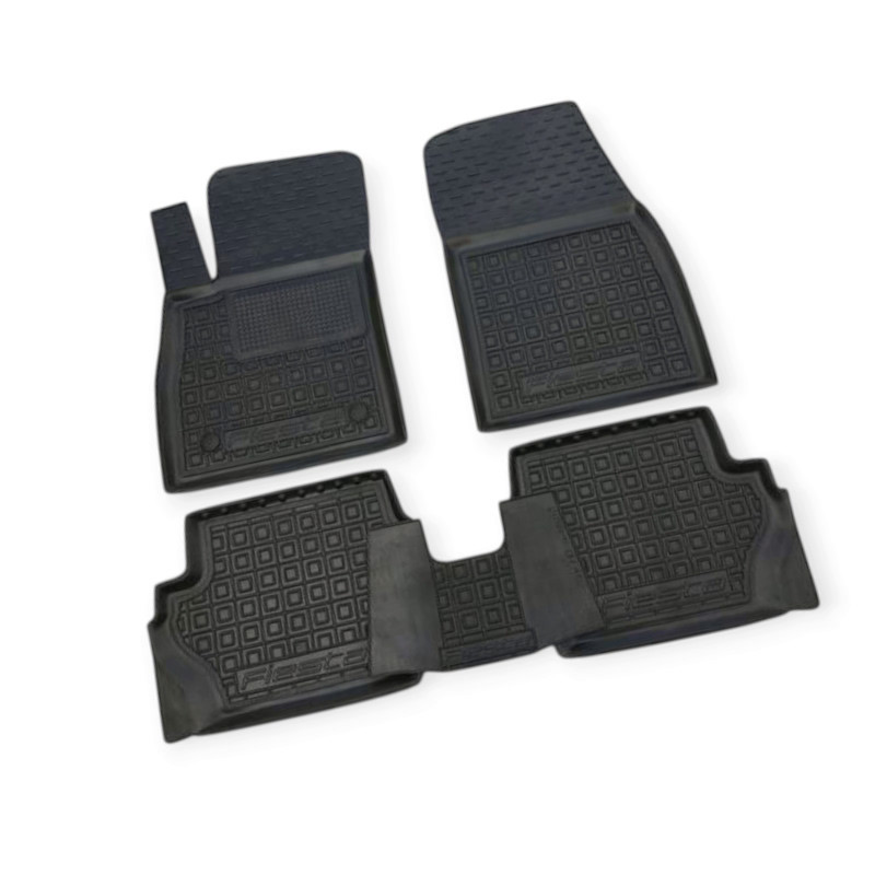 Коврики Форд Fiesta VII (2017-2023) борт 2,5 см, с перемычкой салона Мукачево - изображение 1