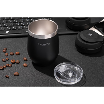 Термокружка Ardesto Compact Mug 350 мл Black (AR2635MMB) Вінниця - фото 3