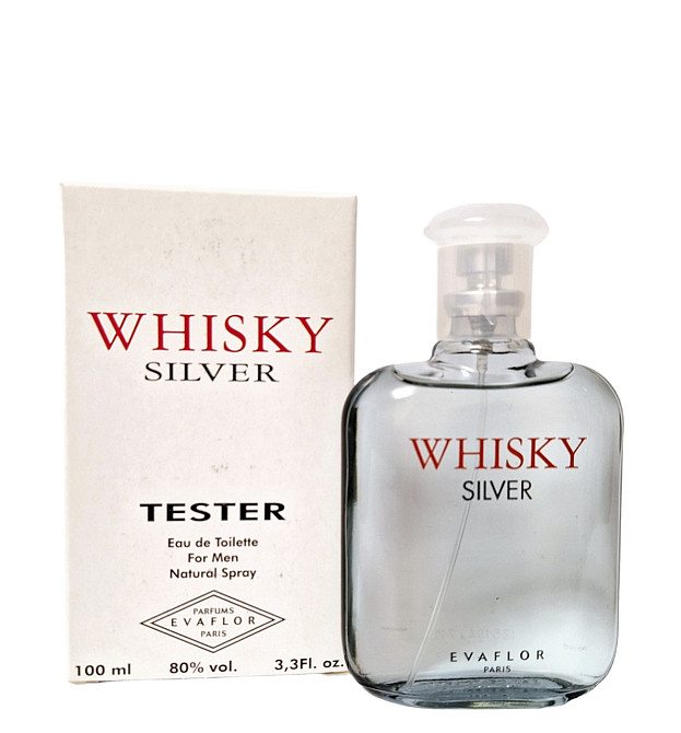 Туалетная вода мужская Тестер Whisky Silver Evaflor 100 мл  Виски Сильвер Запорожье - изображение 1