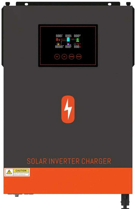 Гібридний інвертор Powmr Solar 6200W POW-HVM6.2M-48V, 48 В, 6200 Вт. Харків - фото 3