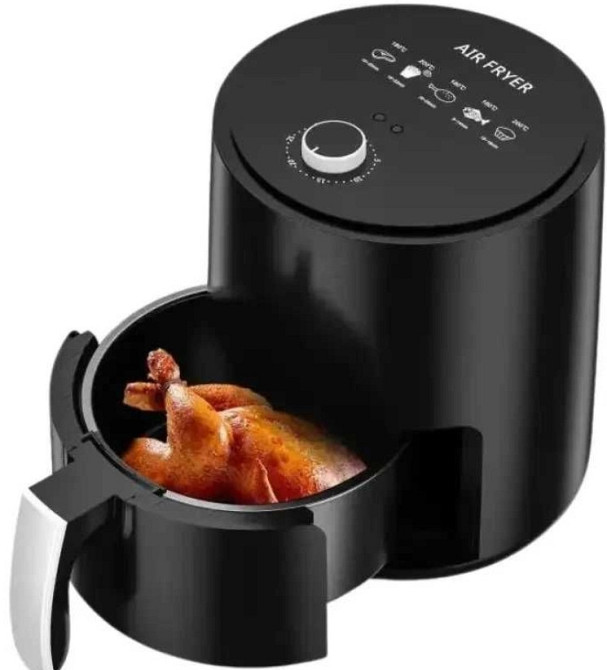 Безмасляная фритюрница(аэрогриль) с чашей Air Fryer BW-3011 4л 1200W. Харьков - изображение 8
