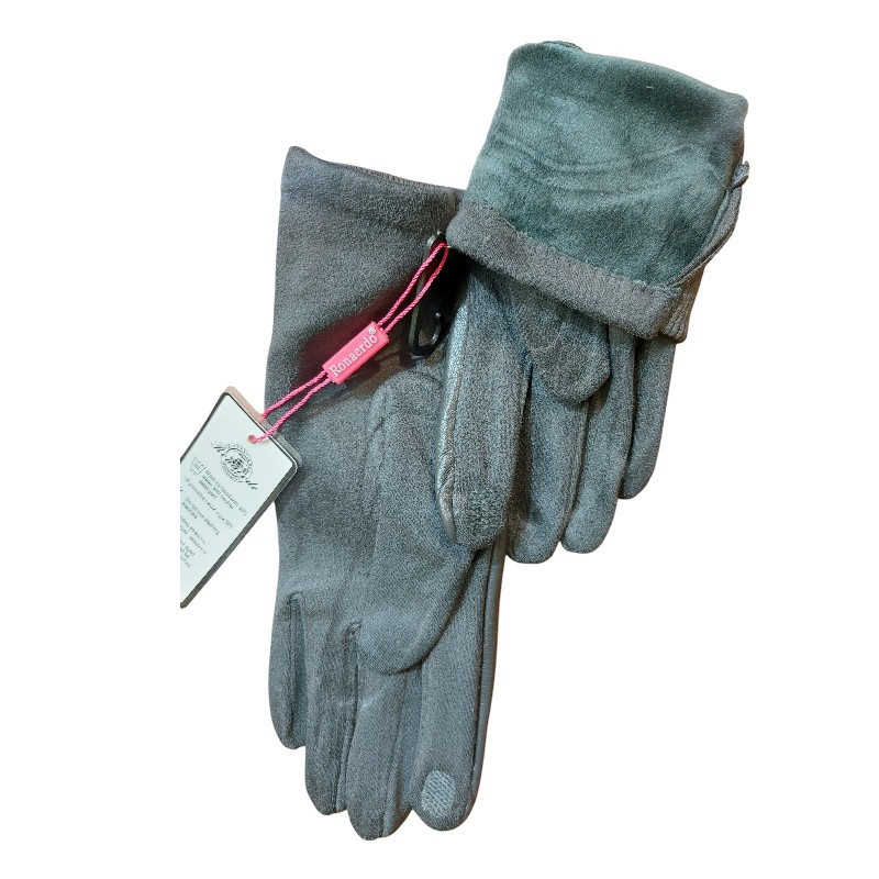 Рукавички жіночі сенсорні one size сірий Київ - фото 2