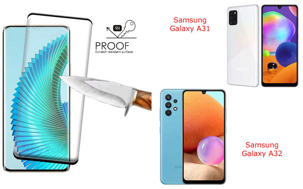 Захисне скло HyperGlass Pro для Samsung Galaxy A31, Galaxy A32 – максимальна чутливість та захист Київ - фото 1
