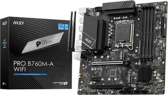 Материнська плата MSI PRO B760M-A WIFI DDR5 Київ