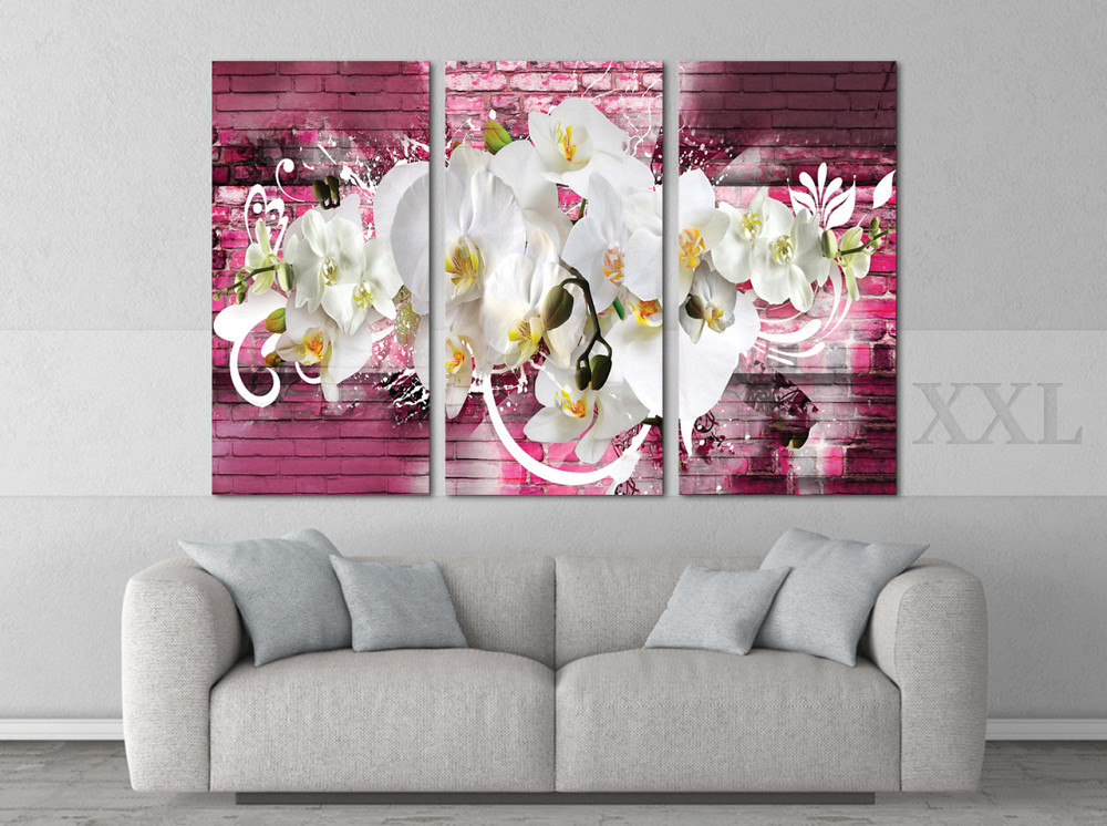 Модульна картина Абстракція Квіти Art-224_XXL Київ - фото 2