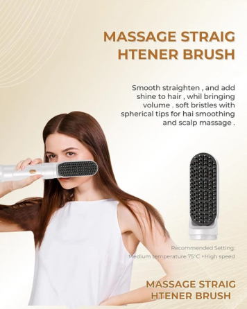 Мультистайлер 6 в 1 UKLISS Air Styler: Фен-щетка с эффектом Coanda, ионизация, керамика, стайлер для локонов и объема, Белый Киев