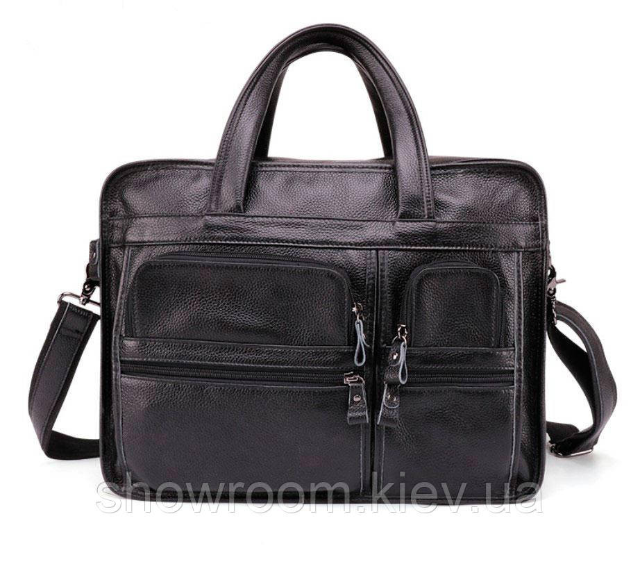 Мужская кожаная сумка для ноутбука Leather Collection (9946) Киев - изображение 1