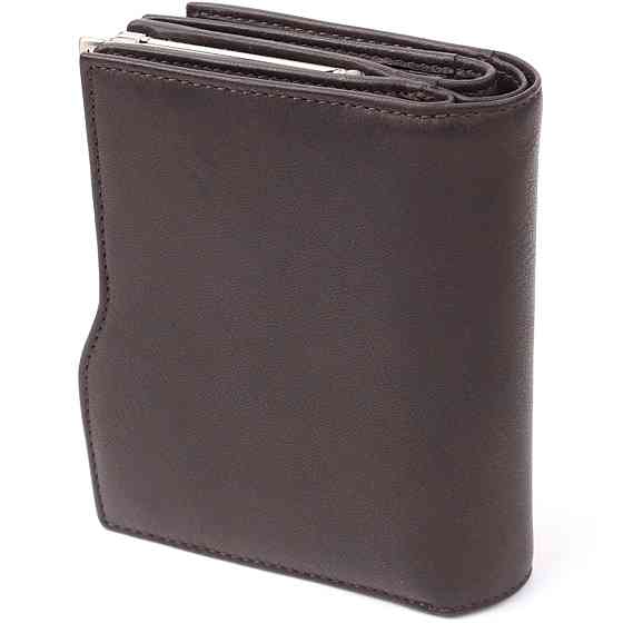 Місткий жіночий вертикальний гаманець з натуральної шкіри Tony Perotti 20841_1 (2656 moro) Коричневий Київ