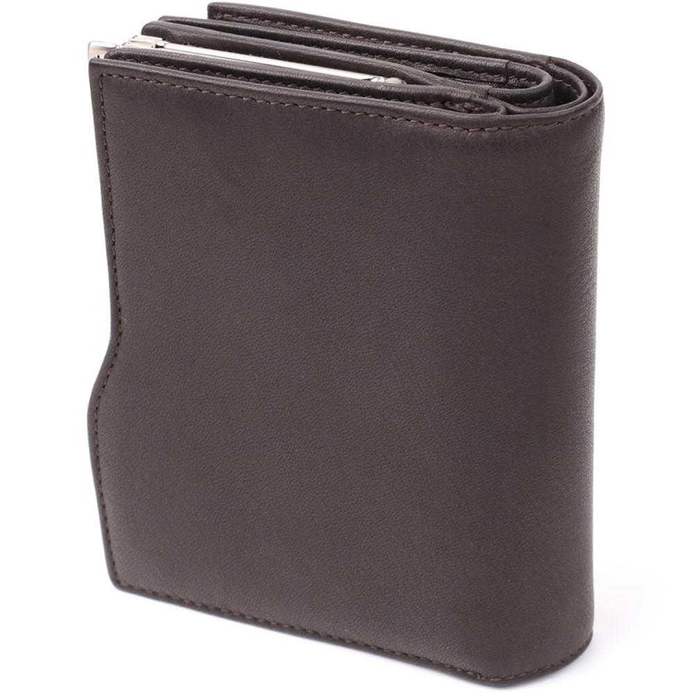 Місткий жіночий вертикальний гаманець з натуральної шкіри Tony Perotti 20841_1 (2656 moro) Коричневий Київ - фото 2