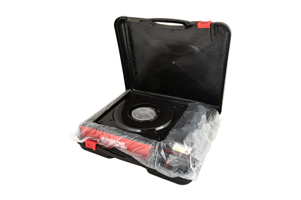 Плита портативна газова MASTERTOOL з п'єзопідпалом у пластиковому кейсі 2.4 кВт 145 г/год 42 Bar G30/G31 Ровно - изображение 7