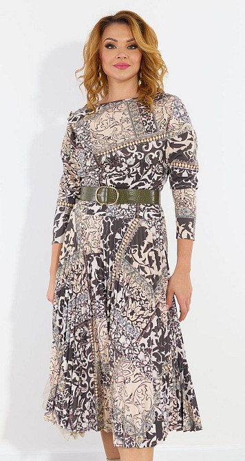 Стильне плаття плісе з джерсі (48) Київ - фото 2