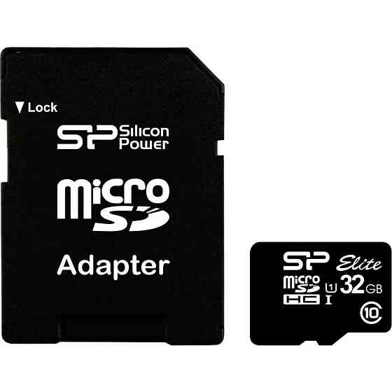 microSDHC (UHS-1) SiliconPower Elite 32Gb class 10 Киев
