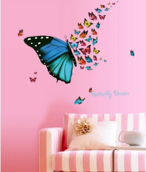 Интерьерная наклейка Бабочки Киев - изображение 6