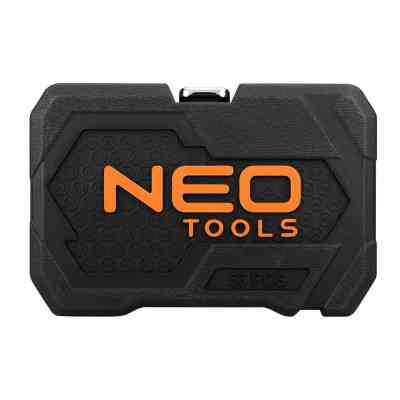 Набір головок Neo Tools 73шт, 1/2&quot;, 1/4&quot;, CrV, кейс (10-054) Вінниця