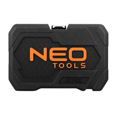 Набор головок Neo Tools 73шт, 1/2", 1/4", CrV, кейс (10-054) Винница - изображение 4