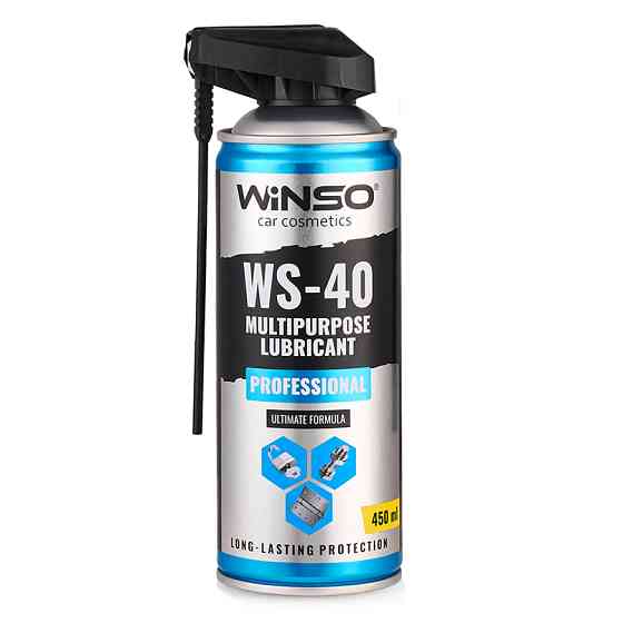 Змазка багатофункціональна Winso WS-40 Professional Multipurpose Lubricant 450мл Львів