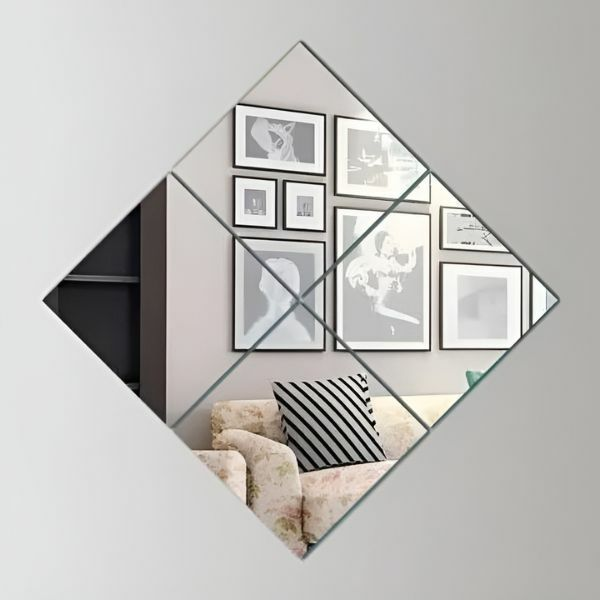 Клейке акрилове дзеркало 4 шт 26957 Луцк - изображение 1