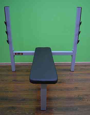 Скамья горизонтальная мини комплект Профсерий Стойки, скамьи для жима и приседаний проф Киев