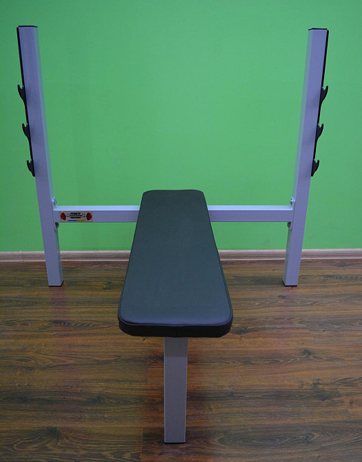 Скамья горизонтальная мини комплект Профсерий Стойки, скамьи для жима и приседаний проф Киев - изображение 4