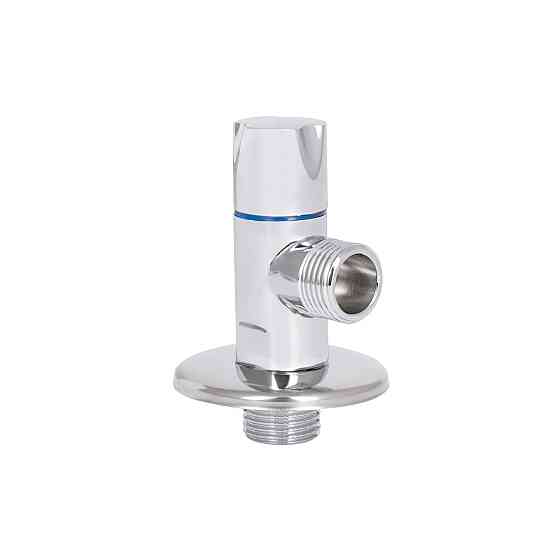 Кран кутовий Thermo Alliance Standart (ручка кругла) з керам.буксою 1/2"Н х 1/2"Н SF342W1515 Київ