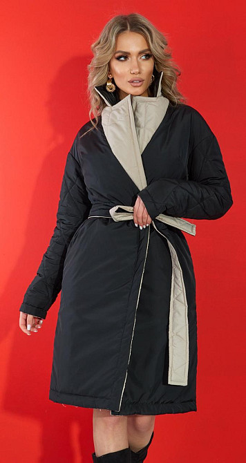 Двостороннє пальто (42) Київ - фото 3