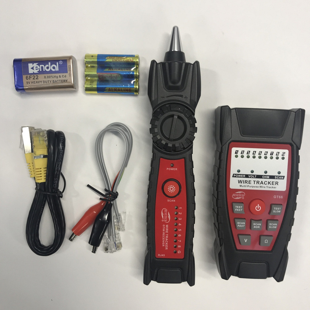 Кабель-тестер (RJ-45 и RJ-11) BENETECH GT66 Киев - изображение 6