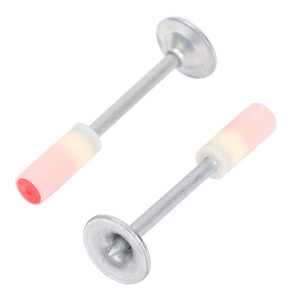 200шт Піроксилінові цвяхи 7,3x27мм, шайба 16мм / Монтажні цвяхи для ручного цвяхозабивного пістолета Київ - фото 4