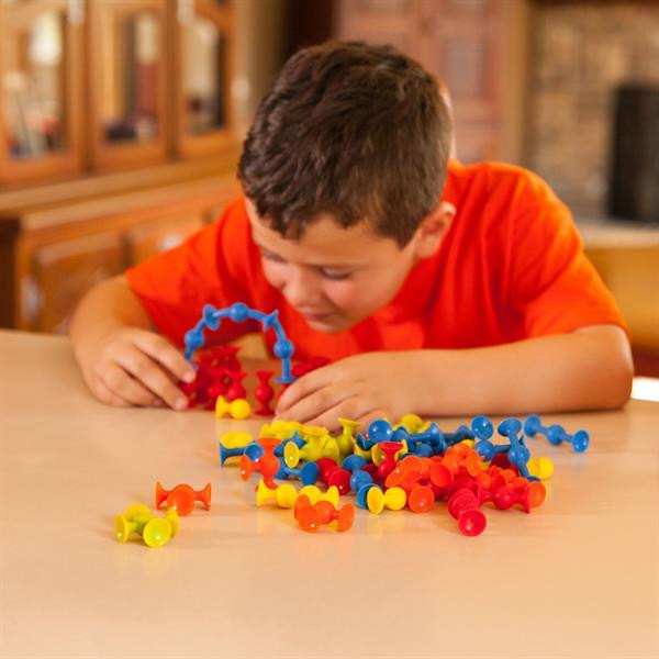 Конструктор Fat Brain Toys MiniSquigz на мініприсосках 75 деталей (F107ML) Харків - фото 14