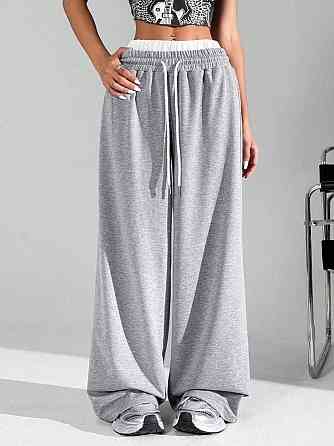 Жіночі оверсайз штани з імітацією білизни двонитка Одеса