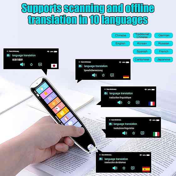 Розумна електронна скануюча ручка-перекладач MD22 Луцк