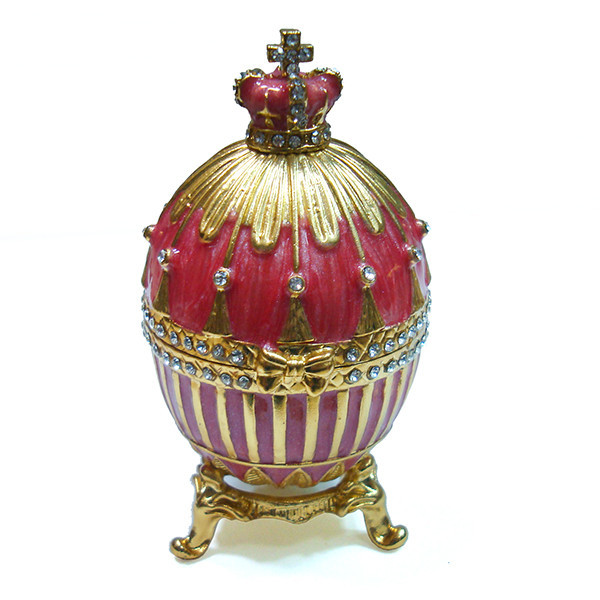 Сувенірна скринька-яйце під Фаберже Київ - фото 2