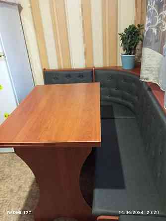 Уголок на кухню со столом 154х114 см Яблоня (комплект угол и стол без табуреток!) Львов