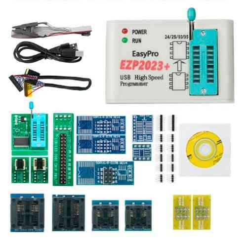 USB-програматор EZP2023+ і набір адаптерів, 24 25 93 95 EEPROM, 25 FLASH Київ