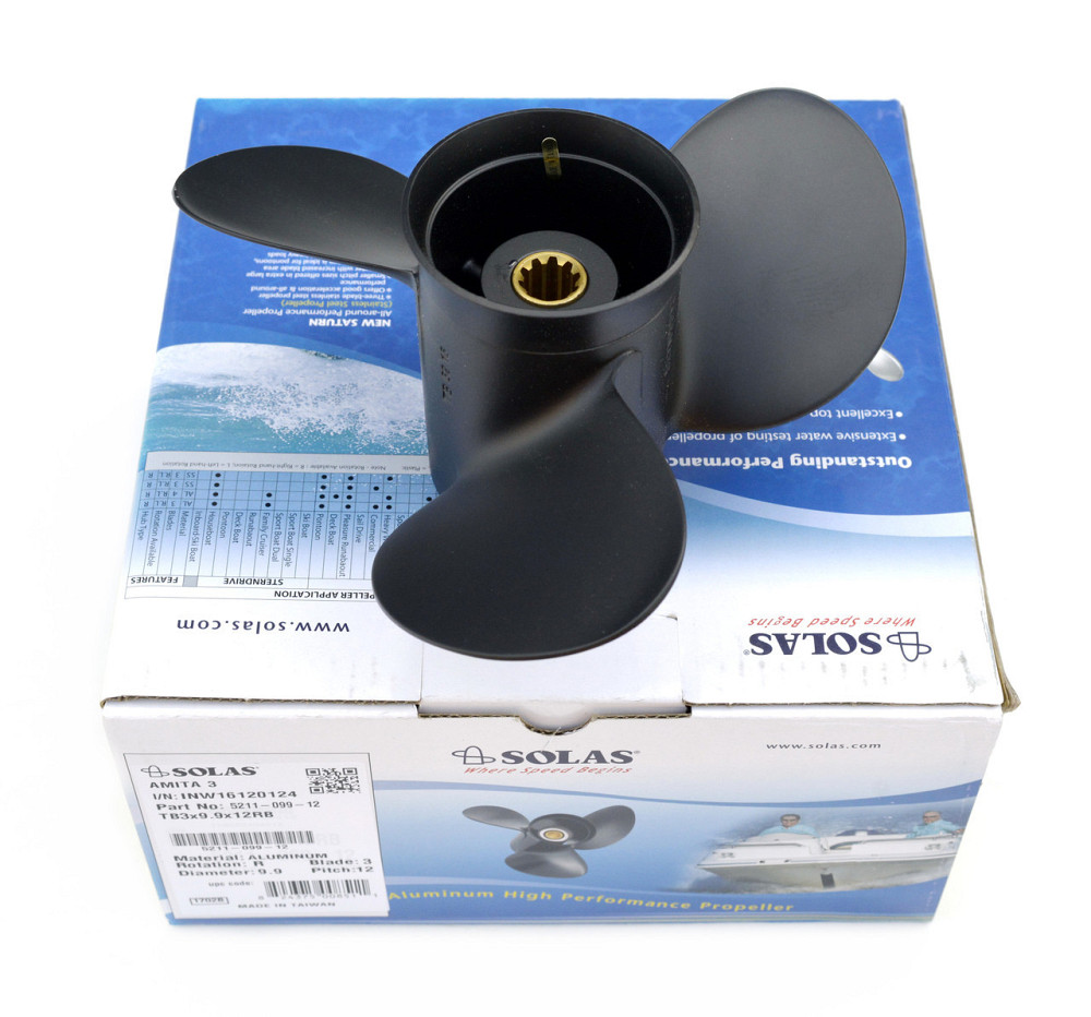 Винт Для Лодки Honda/Mercury/Tohatsu Solas (9.9X13) Киев - изображение 1