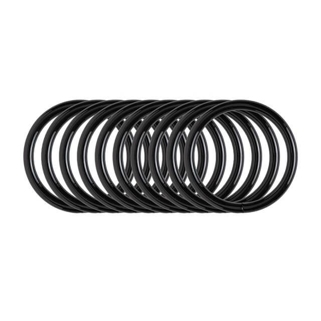 Комплект гумових кілець, 10 шт., для адаптерів 1/2", STORM INTERTOOL GE-1510 Київ - фото 1