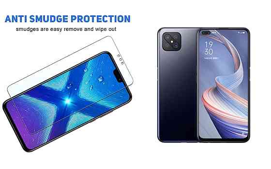 Защитное стекло NeoGlass для Oppo Reno 4 Z 5G – ультрапрозрачное и устойчивое Киев