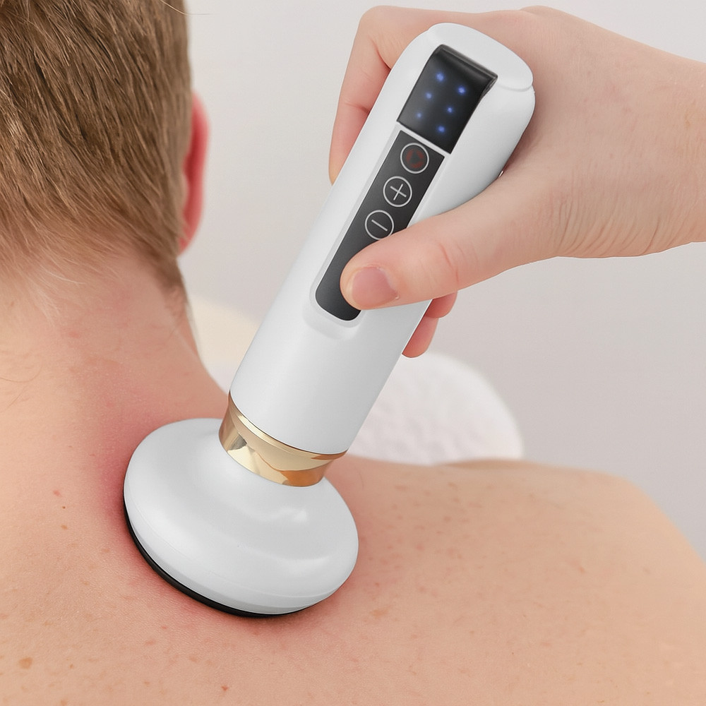 Вакуумний масажер з USB,6 режимів,Білий SBR Київ - фото 2