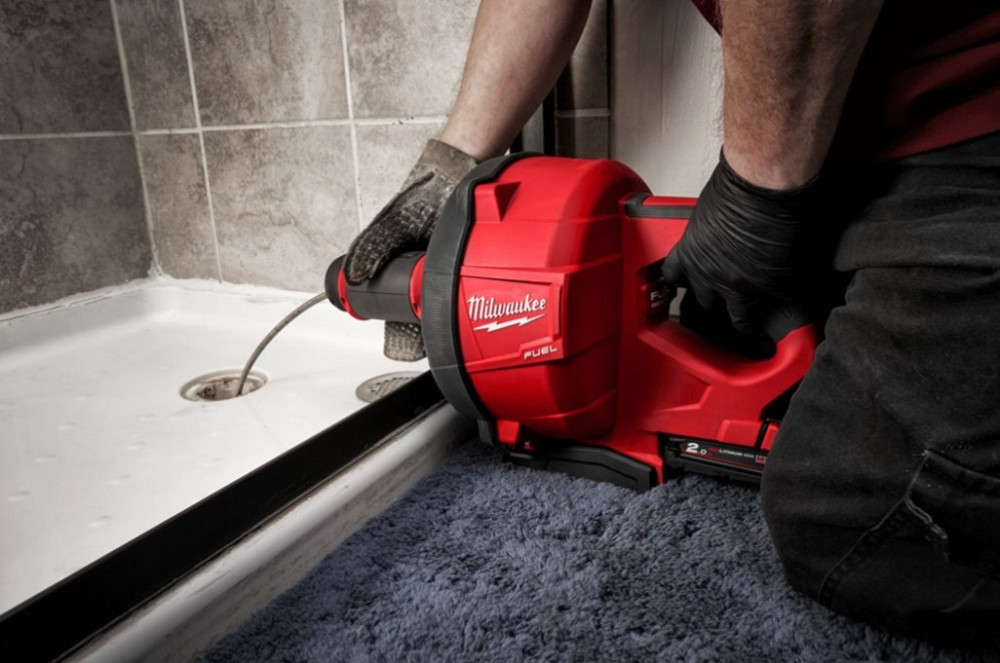 Машина прочистая аккумуляторная MILWAUKEE, M18 FDCPF10-201C, трос 10м (+зар.пр.,1акум.Х2Ач, ведро) Одесса - изображение 8