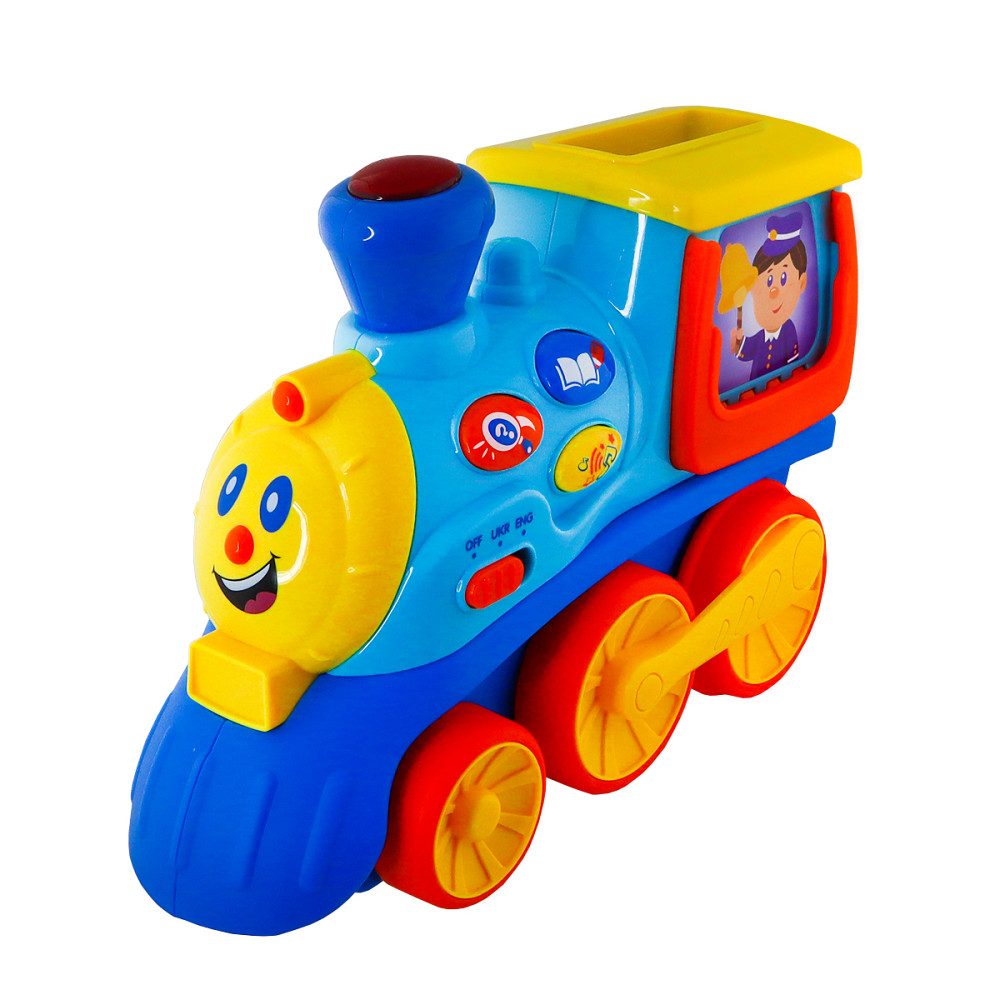 Інтерактивна двомовна іграшка Kiddi Smart – Потяг Смарті Дніпро - фото 10