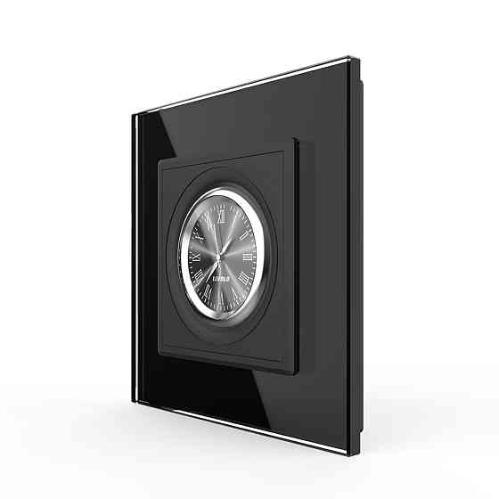 Годинник механічний Livolo чорний скло (VL-C7FCCL-2BP) Коломыя