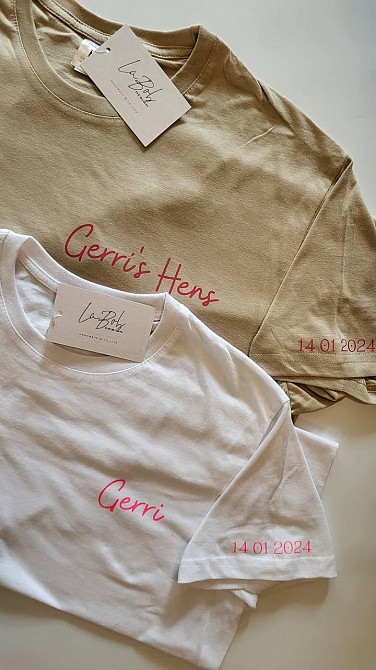 Футболки для дівич вечора - "Bride" з власними написами Чернівці - фото 5