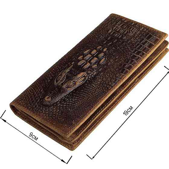 Купюрник чоловічий Vintage 14381 шкіряний Коричневий Київ