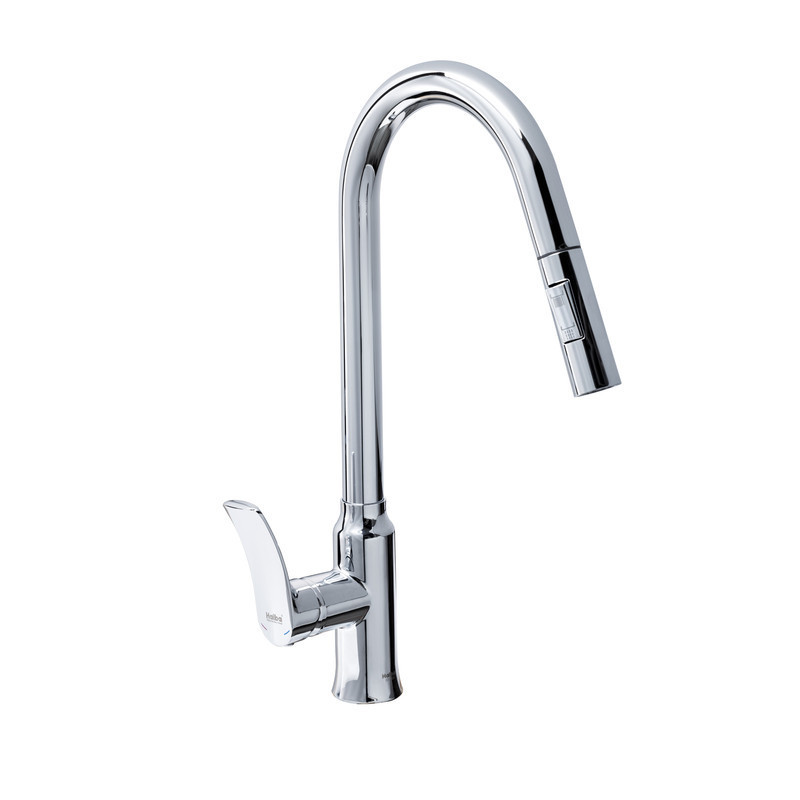 Змішувач для кухні Haiba Bolero 014 з висувною лійкою   ( HB9591 ) 38259 Харків - фото 7